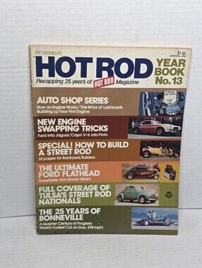 Vintage Hot Rod Magazine Recapping 25 Years Of Hot Rod 224 Pages